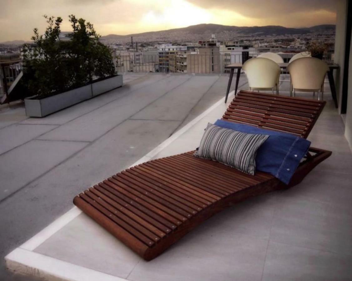 Stylish Penthouse With Acropolis And 360 View Apartment Athens Exterior photo