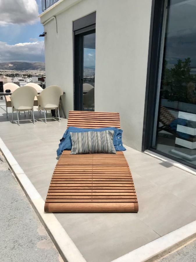 Stylish Penthouse With Acropolis And 360 View Apartment Athens Exterior photo